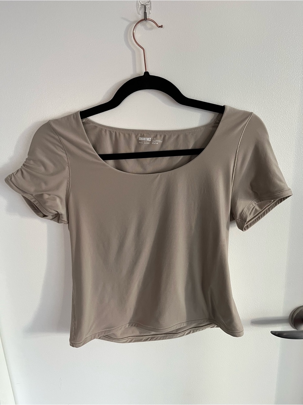 Aerie Smoothez Grey T-Shirt Large